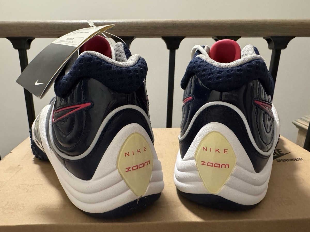 Nike Zoom Uptempo Flight V ID custom Jason Kidd Sz 9 US more