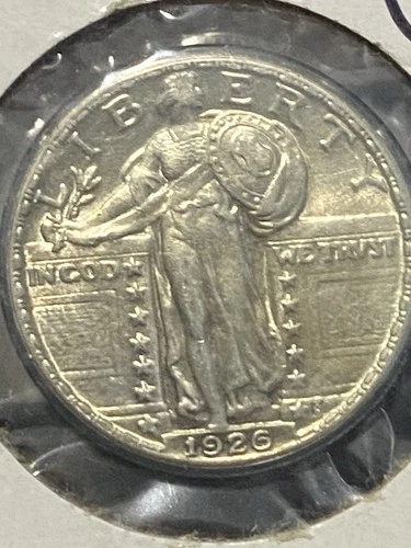 1926 standing liberty quarter Very Fine Or Better