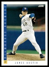 1993 Score Jim Austin Milwaukee Brewers #331