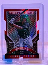 2015 Panini Elite Extra Edition Aspiration Die-Cut #158 Correlle Prime 153/200