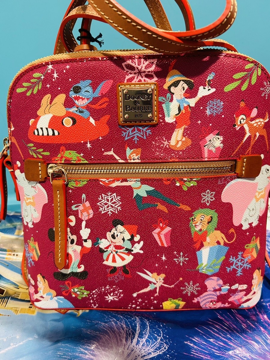New Disney Classic Christmas 2023 Dooney & Bourke Backpack 