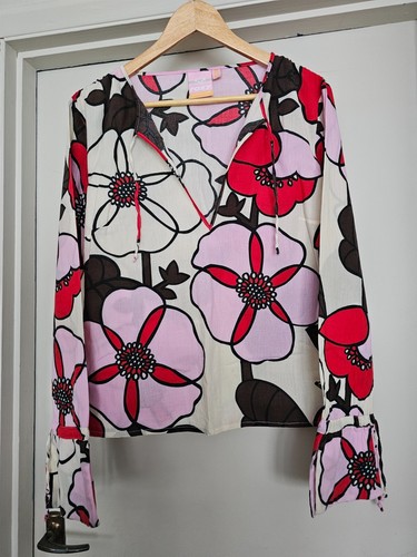 Roxy Life Quicksilver Kiss Me Crazy Top Shirt size 10/12