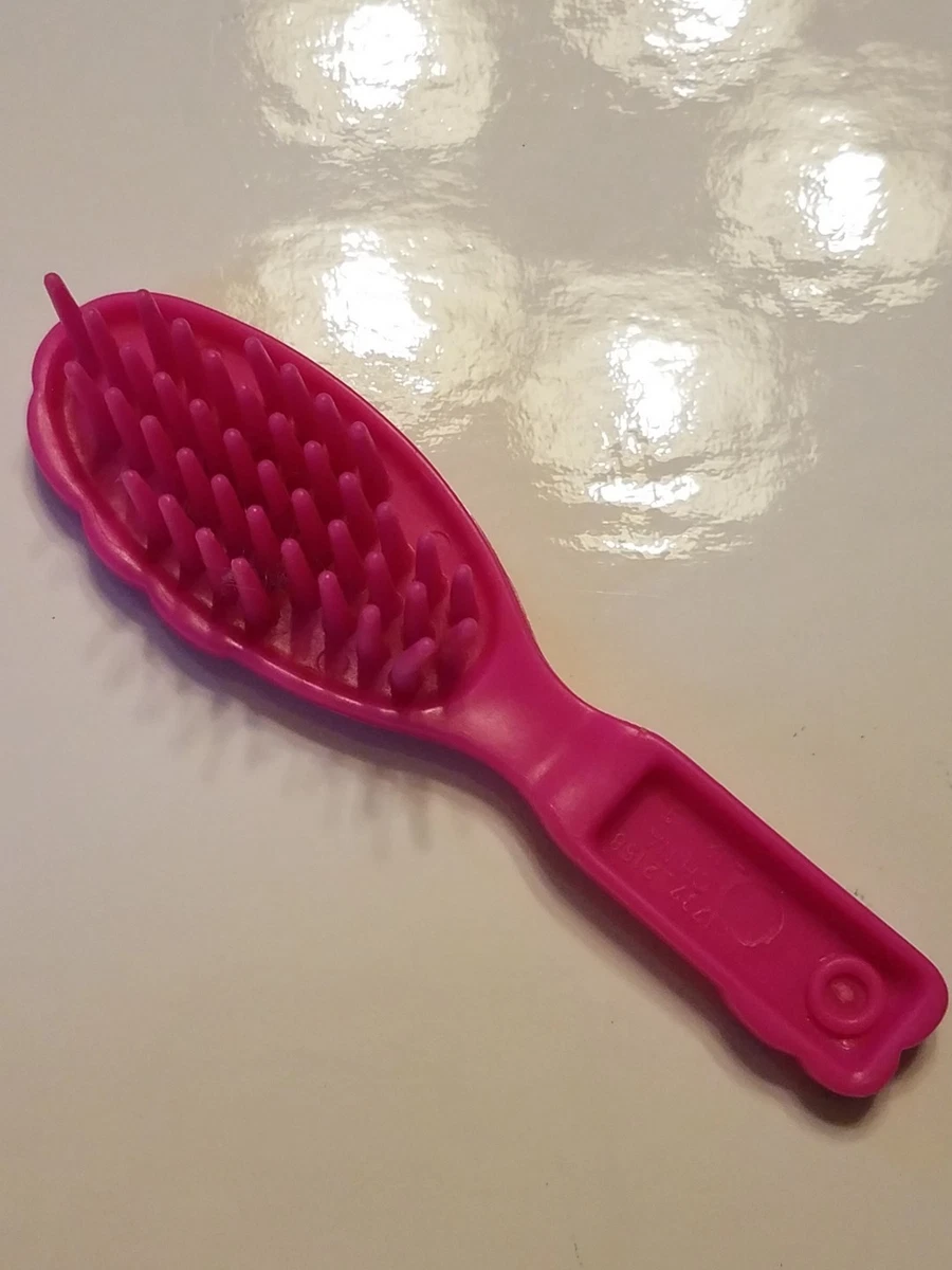 Doll Hair Styling Brush Dark Pink 