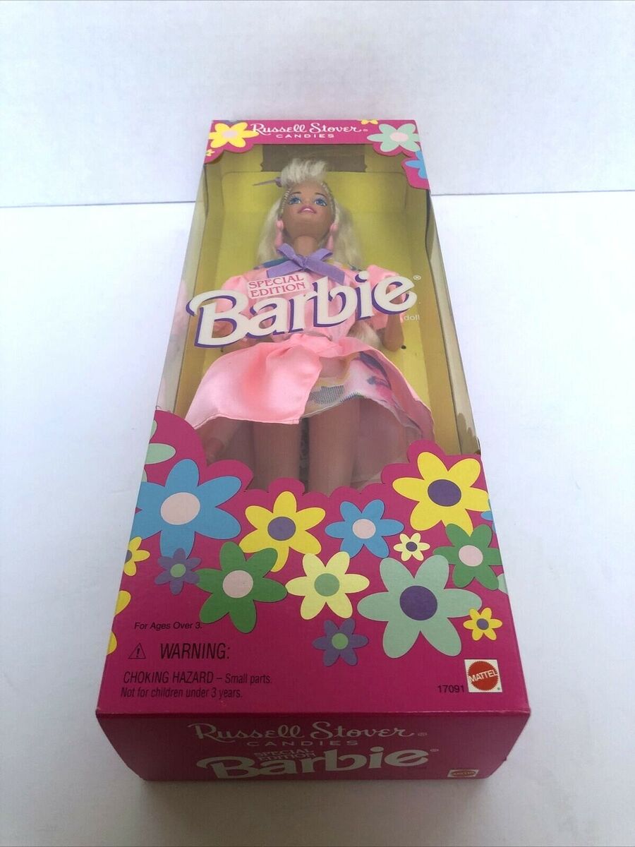 Vintage 1996 Russell Stover Candies Barbie Doll NRFB Special Vintage 1996 Russell Stover Candies Barbie Doll NRFB Special