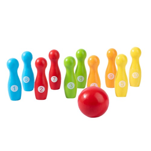 Jeu De Bowling Enfant - 6 Quilles Et 1 Boule - Plastique