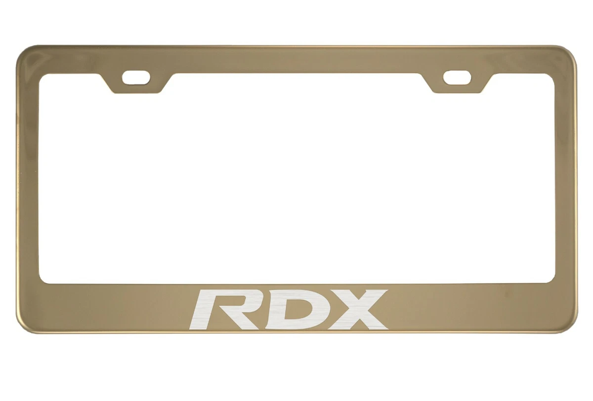 Acura rdx sales license plate frame