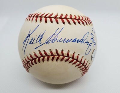 keith hernandez autographed baseball