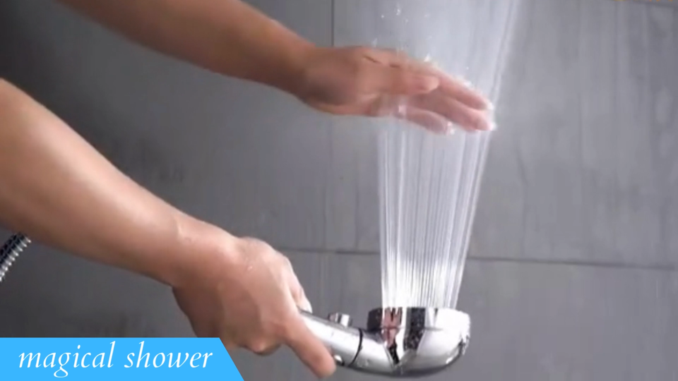 High Pressure Handheld Shower Head with ON/OFF SHOWER HEAD ONLY US