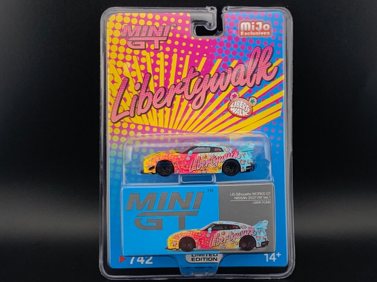 Mini GT LB-Silhouette Works GT Nissan 35GT-RR Ver.1 LBWK Mini GT LB-Silhouette Works GT Nissan 35GT-RR Ver.1 LBWK