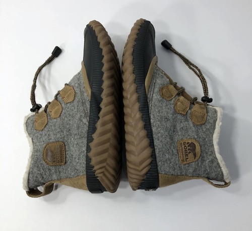 Sorel Out N About Plus Quarry Felt Waterproof Duck Snow Boots Women’s Sz. 5 - Picture 8 of 12