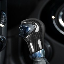 For Mini Cooper R55 R56 R57 R58 R59 R60 Real Carbon Fiber Gear Shift Knob Cover