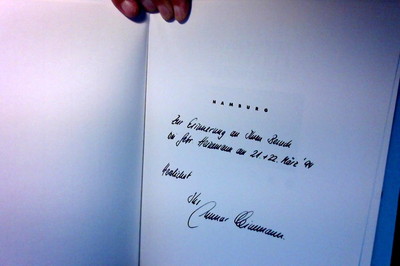 gunnar heinemann widmung 1994 Hamburg Monographien Deutscher Wirtschaftsgebiete