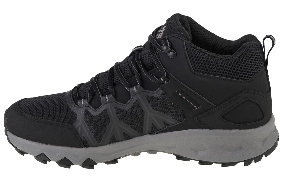 zapatos de trekking Hombres, Columbia Peakfreak II Mid Outdry, negro - Imagen 2 de 4