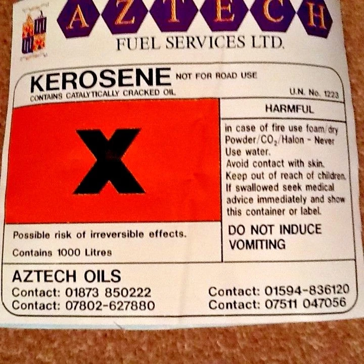 Kerosene - 28 second heating oil 1000 litre | eBay