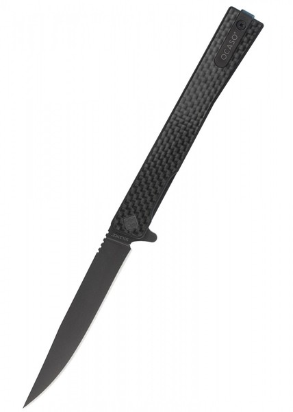 Taschenmesser Solstice, Karbon, Schwarz, Ocaso Knives - Folder Klappmesser-image