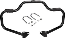 MoKitDora Dyna Guard Highway Rail Mustache Crash Bar 1.25" Fat Harley Dyna Bob