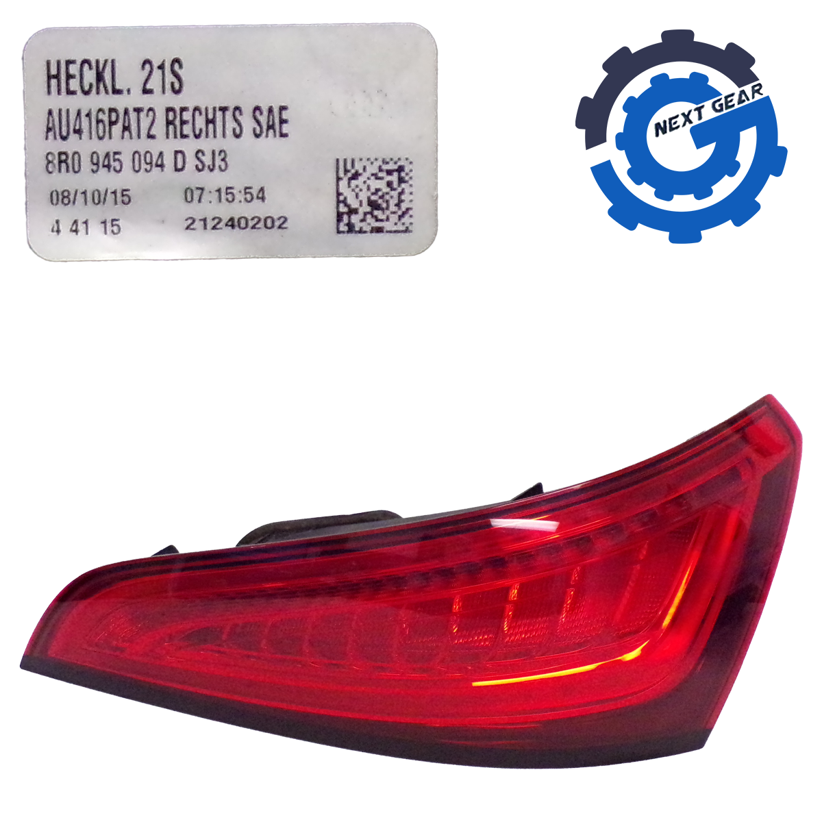 OEM Audi Rear Left LED Tail Light Lamp 2013-2017 Q5 8R0945093D | eBay