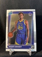 2021-22 Panini Donruss Optic Rated Rookie #184 Moses Moody Golden State Warriors