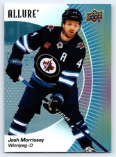 Josh Morrissey 2023-24 UD Allure Base Card #81 Jets
