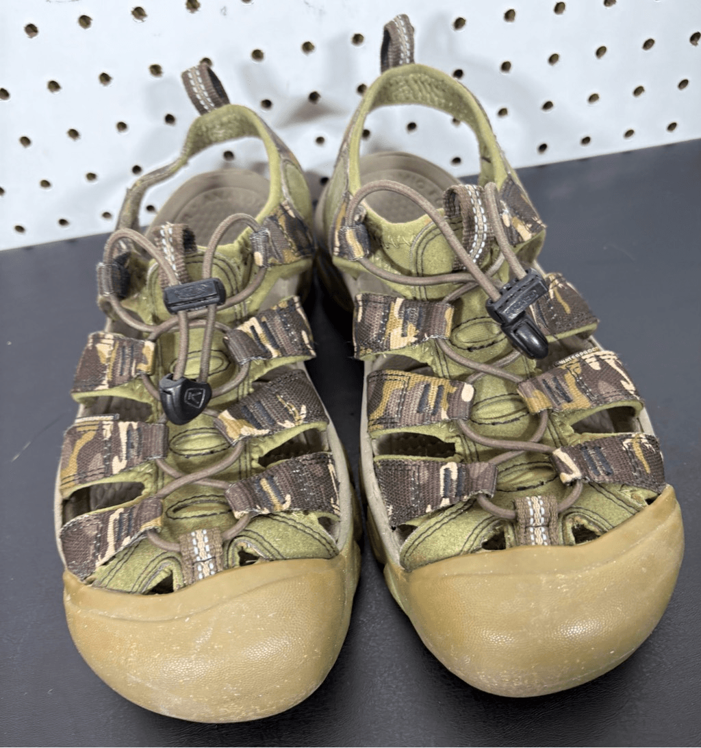 Keen Green Camo Newport impermeabile H2 uomo taglia 8 US donna taglia 10