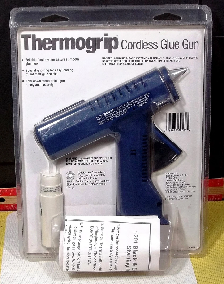 1989 Black Decker Thermogrip 201 Thermocell Glue Gun Type 1