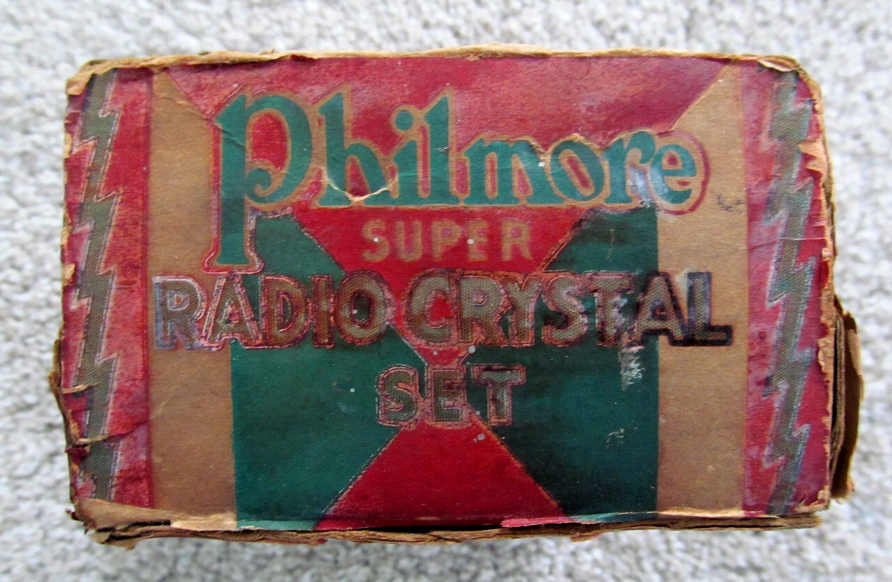 Vintage Philmore Super Radio Crystal Set 336 with Original Box eBay