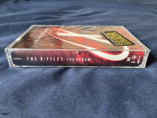 NEW The X-Files: The Album Cassette (1998, Elektra) RARE SEALED Hype Sticker - Picture 3 of 3