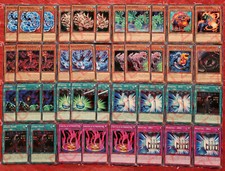 YUGIOH Drago Acquatico Mazzo 40 Carte Bastione Misawa Duoterion *Kaiju*