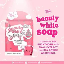 Beauty White Soap by You Glow Babe, 5 Bars x 70g