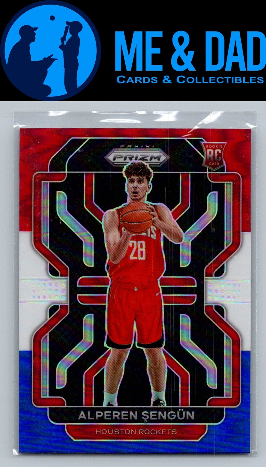 2021-22 Panini Prizm #318 Alperen Sengun RWB Prizm