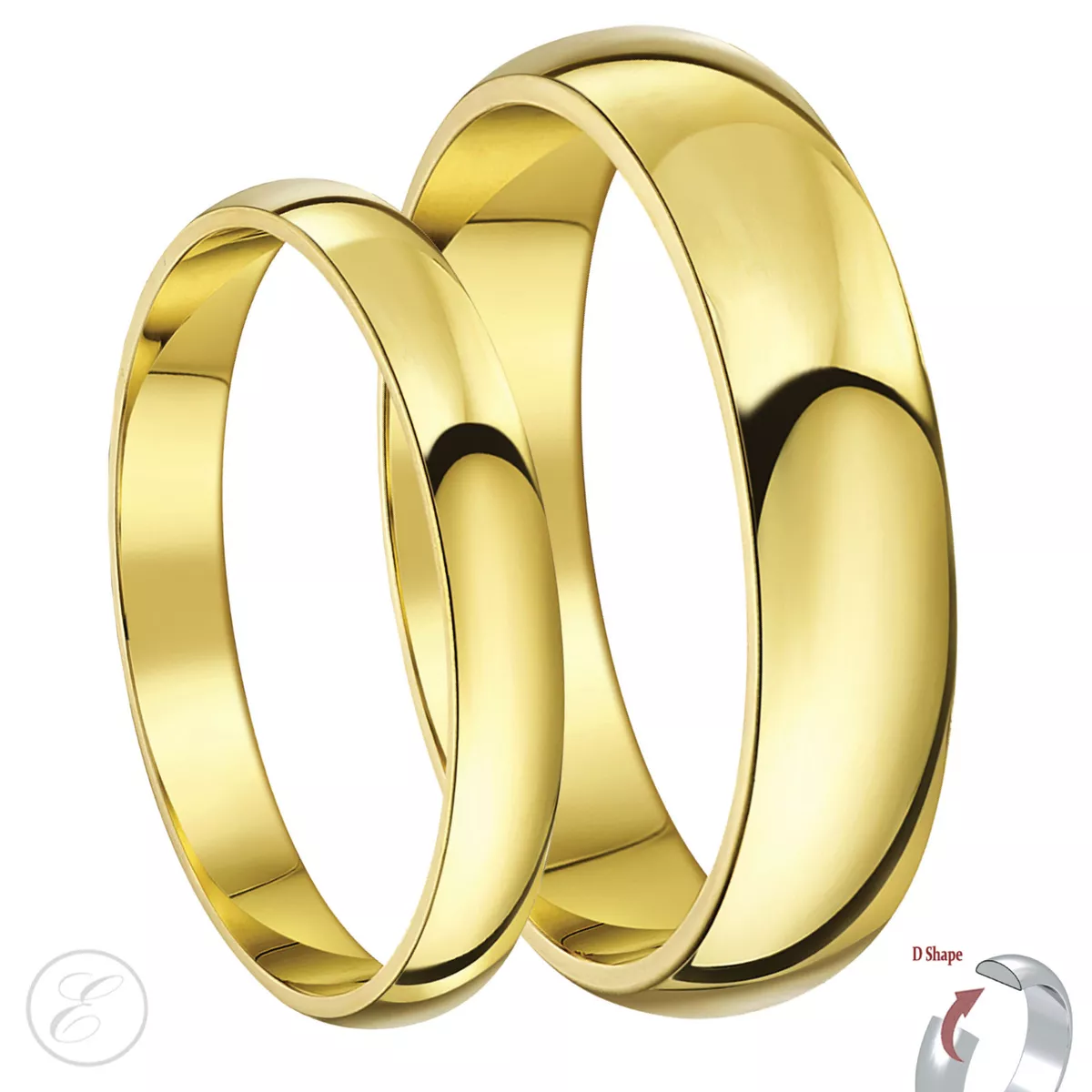 Traditional 2024 wedding bands