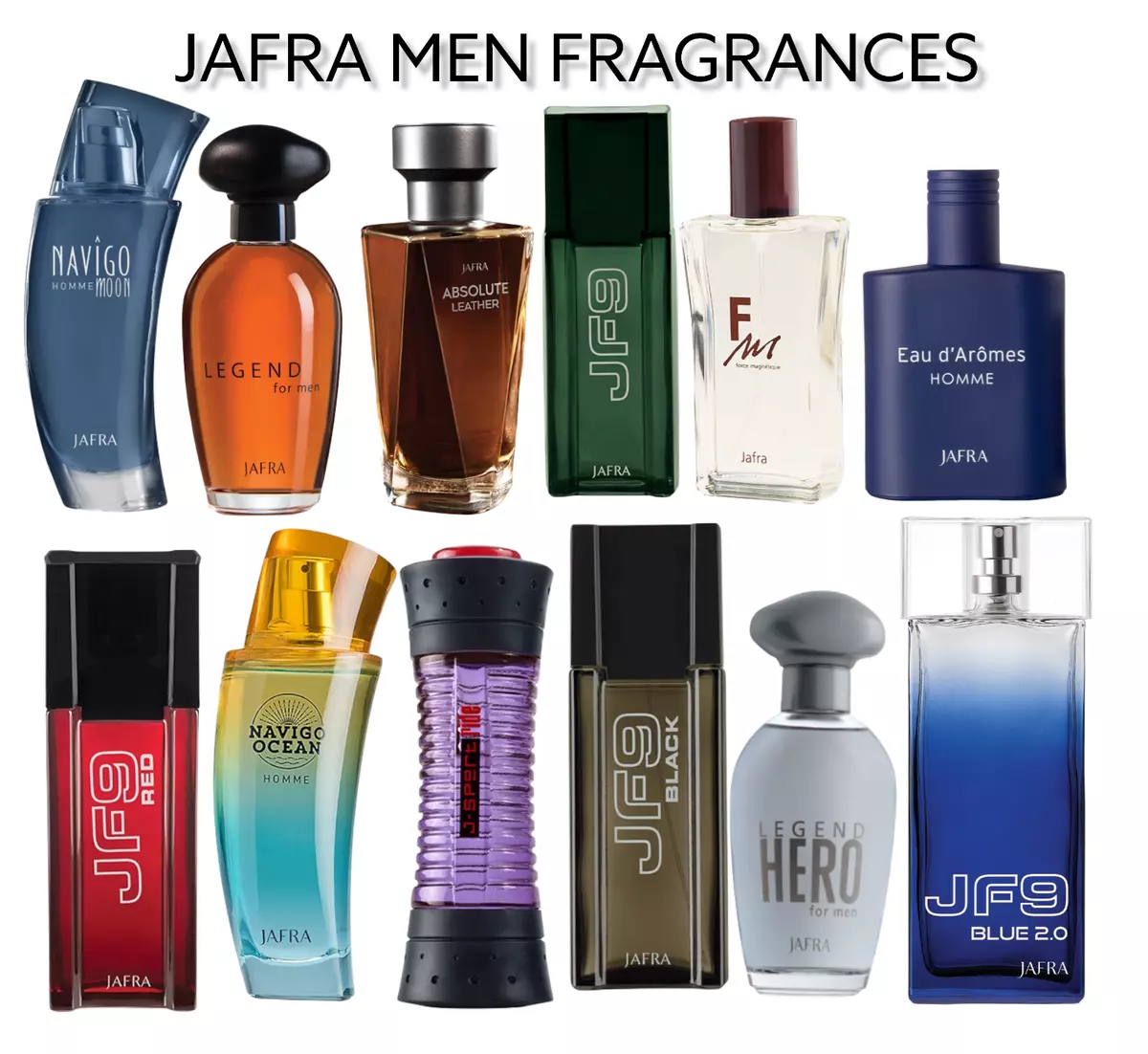 JAFRA PERFUMES FOR MEN CHOOSE YOUR FAVORITE. NEW AND SEALED singles or  bundles