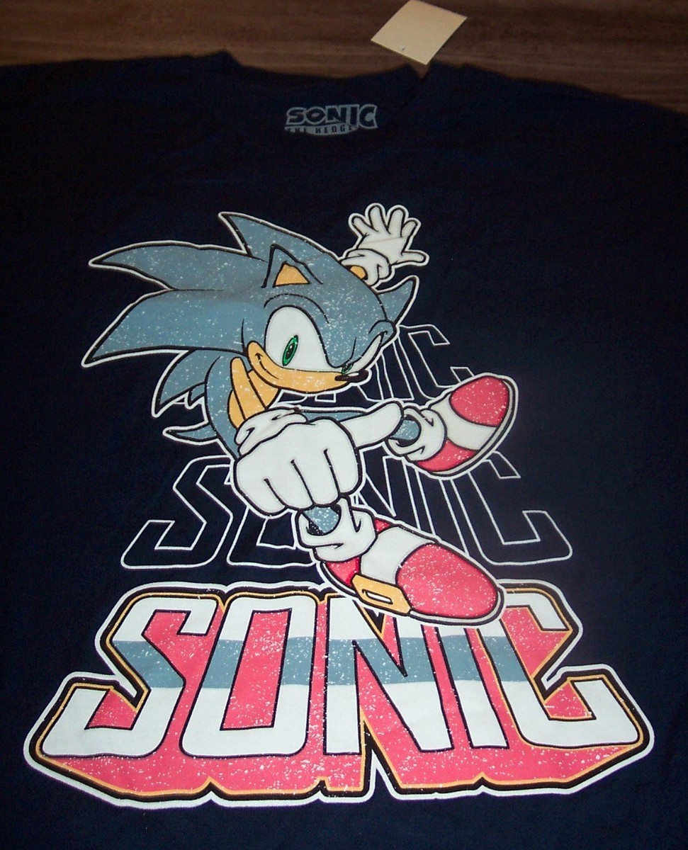 少年漫画 SEGA SONIC THE HEDGEHOG VINTAGE/Y2K Vintage Y2K Old School Sonic the Hedgehog Video Game Sega