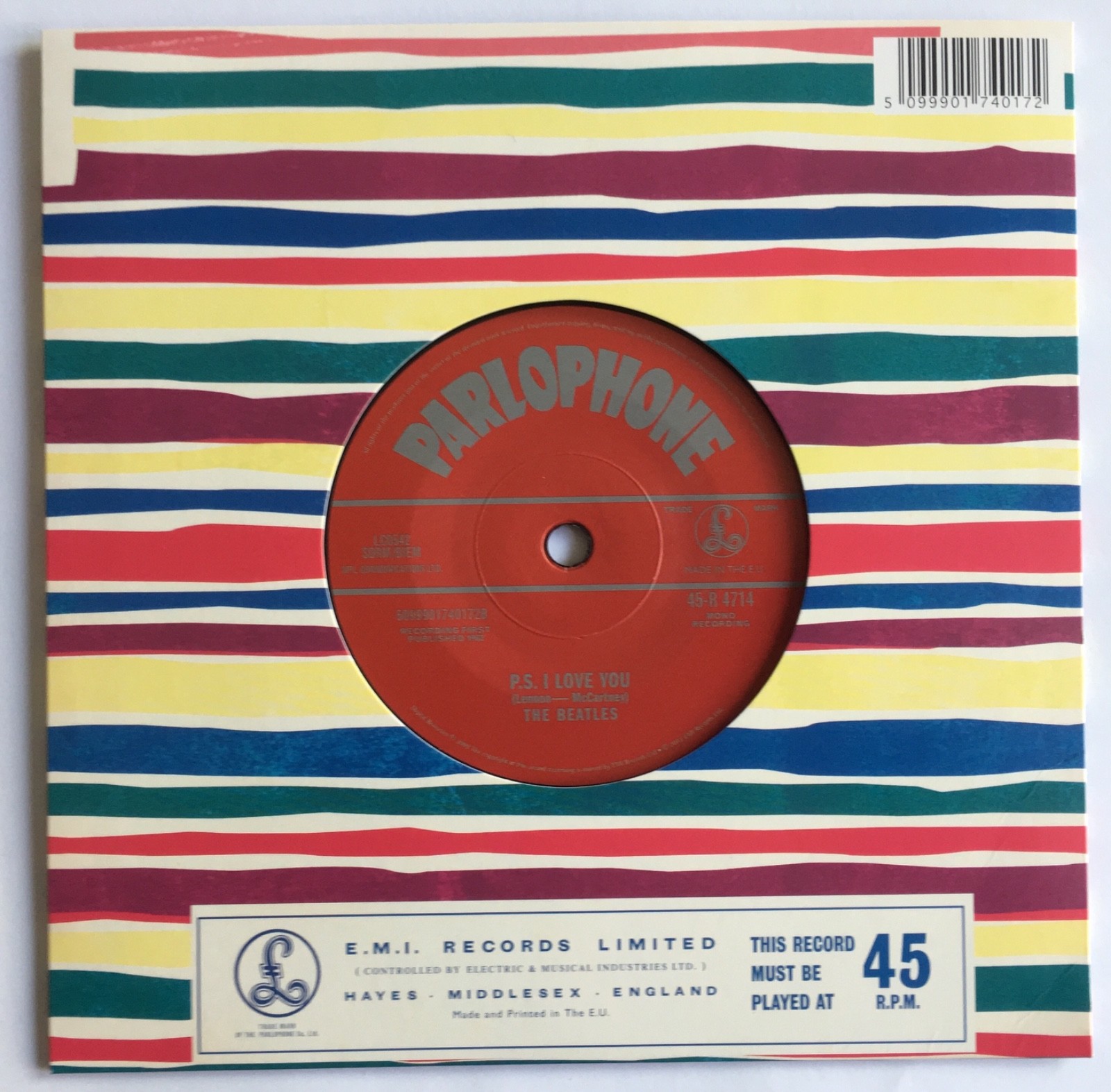 BEATLES - Love Me Do - UK 50th Anniversary Vinyl 7