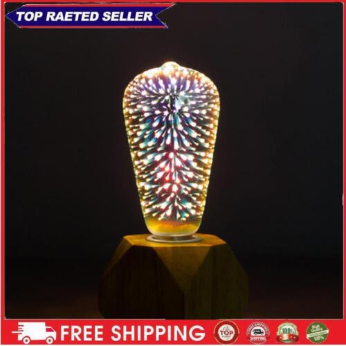 3D Firework Light Bulb Star Shine Decoration(ST64) - Photo 1/7