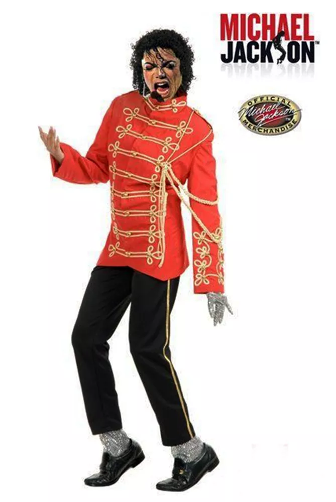Micheal Jackson Child s Military Red Jacket w Pants Costume Size