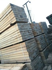 NEW Hardwood L. Oak Railway Sleepers, Delivery or Collection