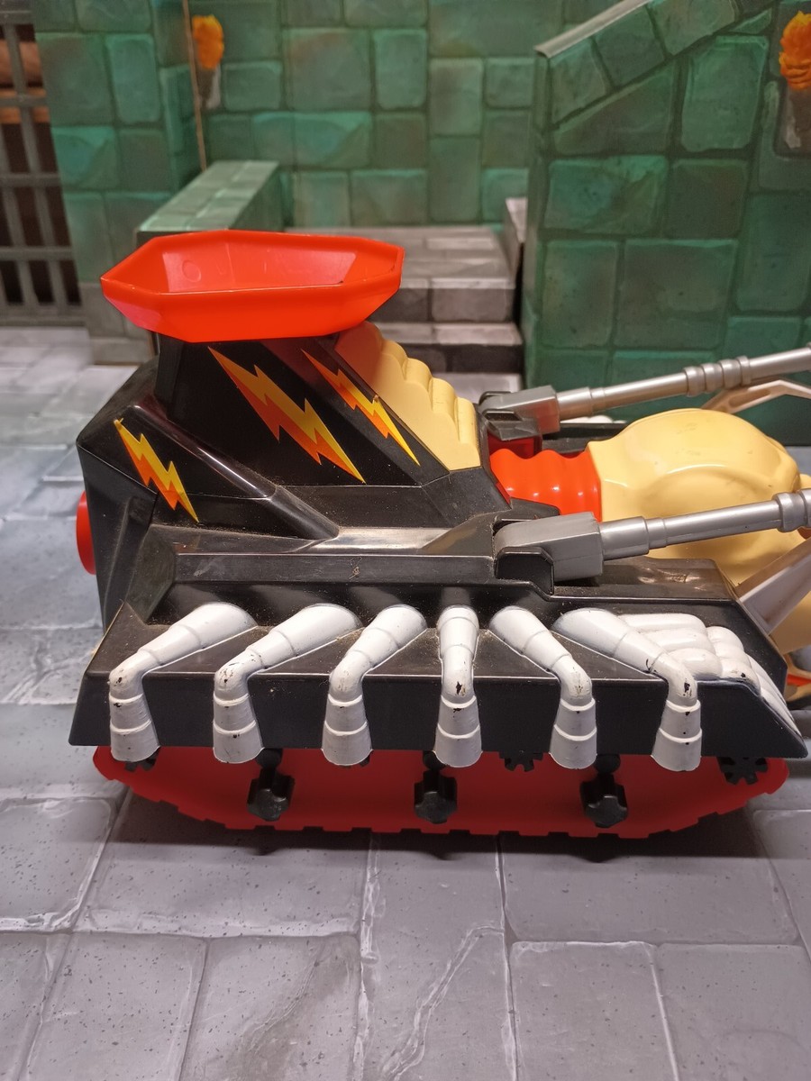 Vintage Voltron Skull Scavenger Tank Vehicle 1984 Working near