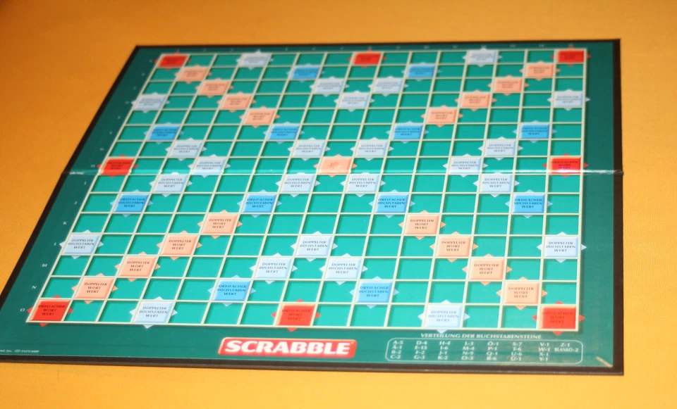 Mattel - Scrabble Original - 1999 - sehr guter Zustand - Bild 4 von 4