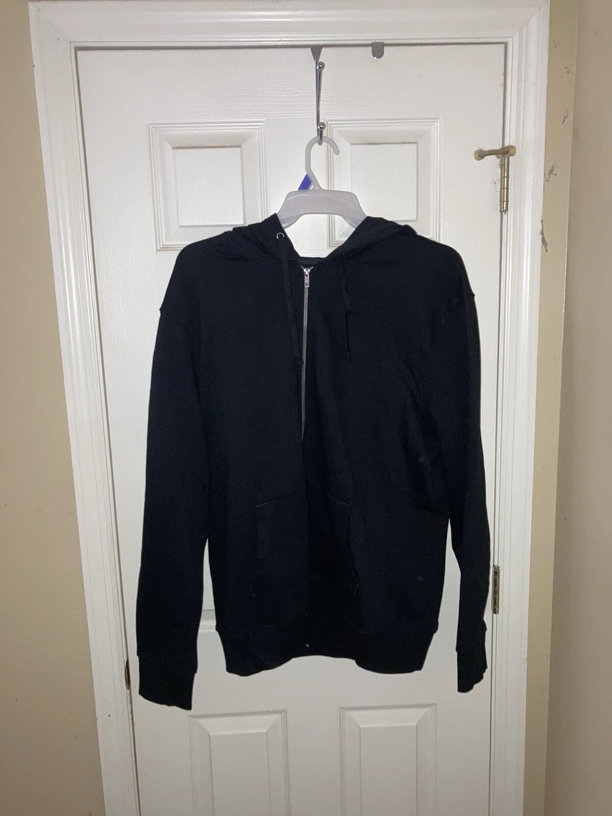Black Sweat Jacket 2X Large