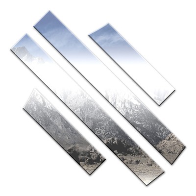 4pc. Luxury FX Chrome 6' Side Accent Trim fit for 2007-2014 Cadillac Escalade