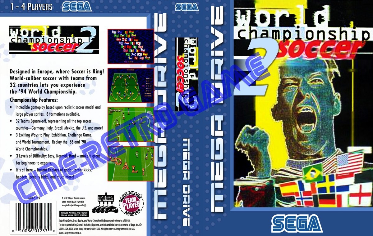 WORLD CUP ITALIA 90 ----- pour MEGADRIVE