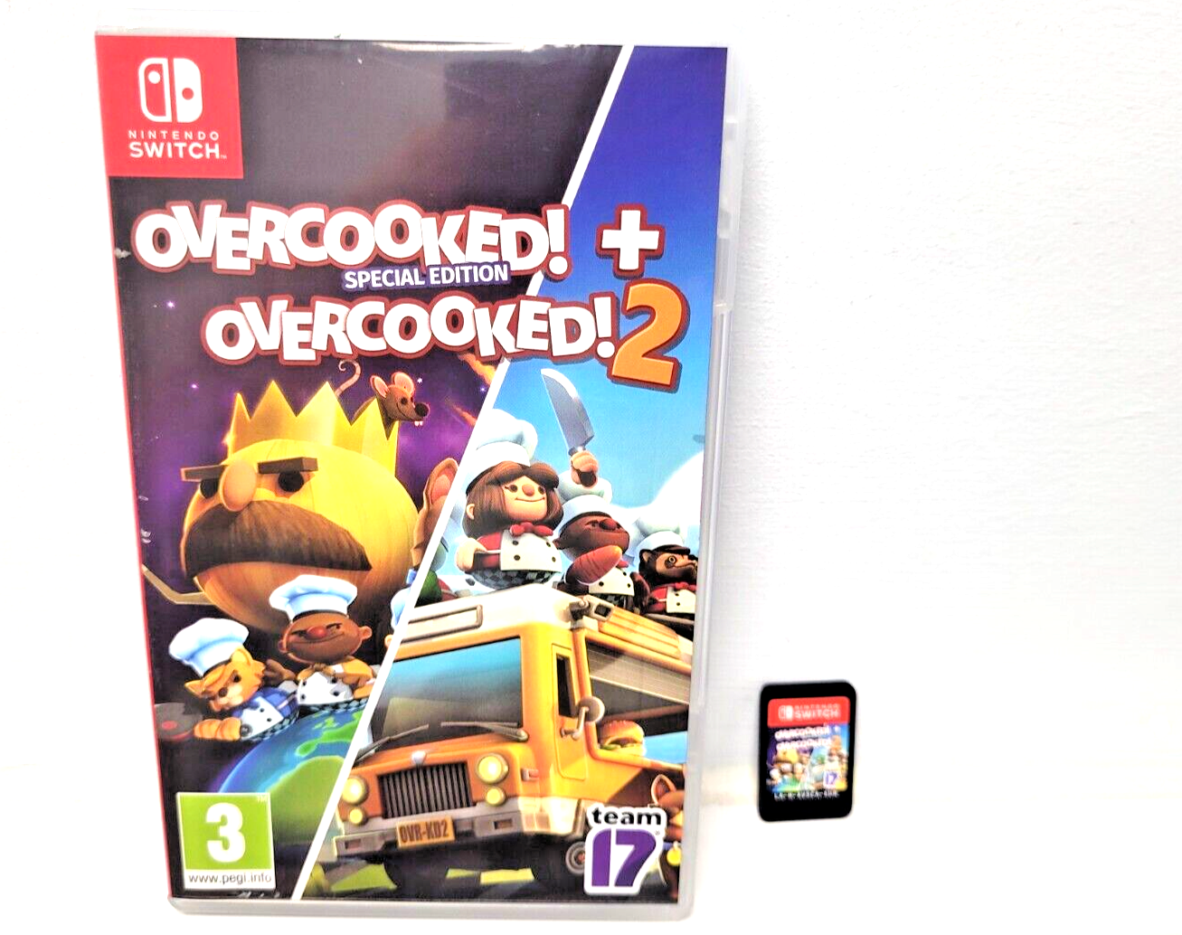 Overcooked Special Edition + Overcooked 2 Double Pack Nintendo Switch Excellent