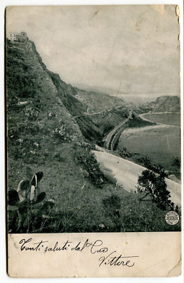 1906 DEST. Ponte a Mariano Aquilea FP B/W VG