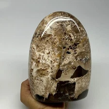 2565g,7"x5.2"x3.6" Black Opal Freeform Polished Gemstone @Madagascar,B21109