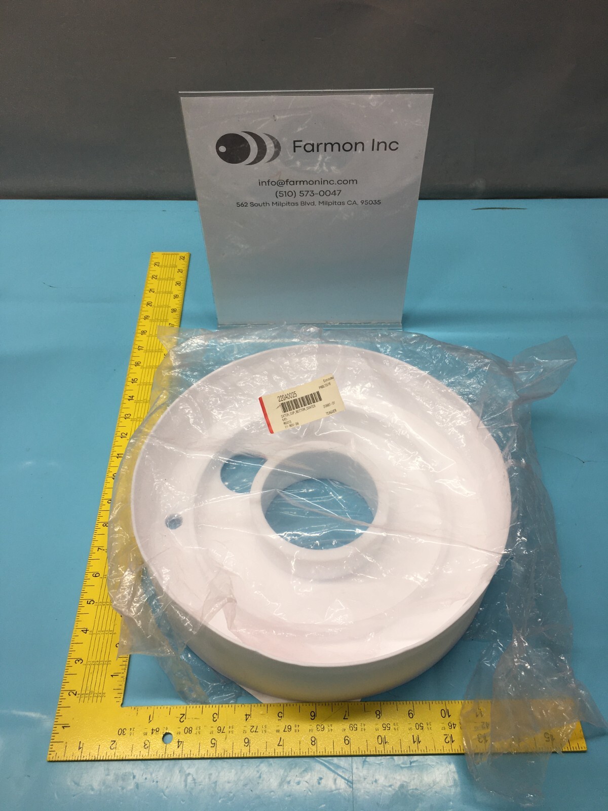 ASML 20881-01 Catch, Cup, Bottom, Coater, 220A0025, 132282 | eBay