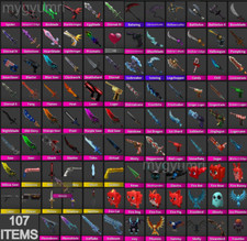 MM2 107 GODLYS LARGE BUNDLE *HIGH VALUE + LEG...