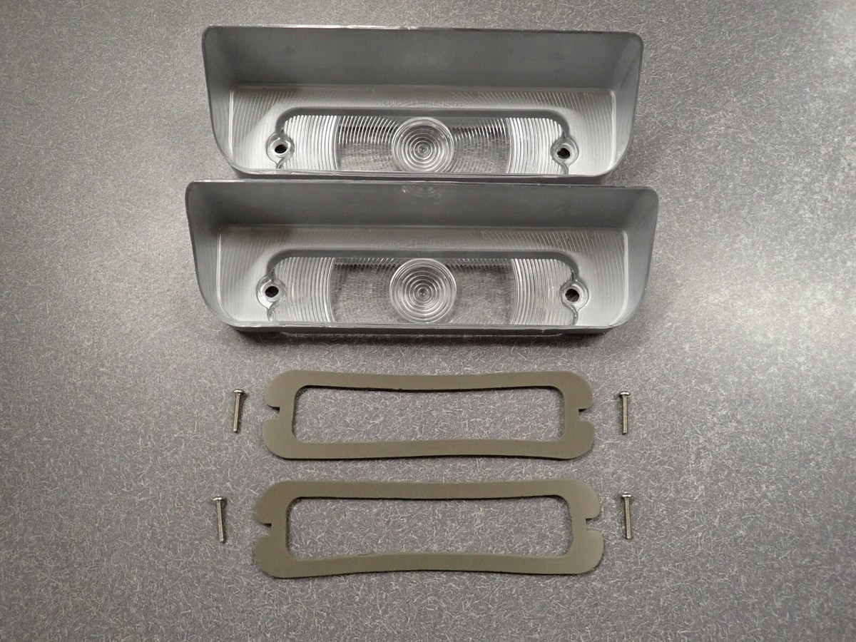 1965 Buick Skylark GS Turn Signal Light Assembly Pair Parking Lens
