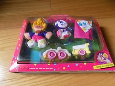 Smooshees Kathy and Kittycamp Cuddlers 1988 Fisher Price 7280 Vintage New RARE