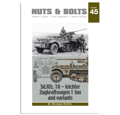 Nuts & Bolts Vol. 45 Sd. Kfz. 10 - light truck 1 ton New Free Shipping